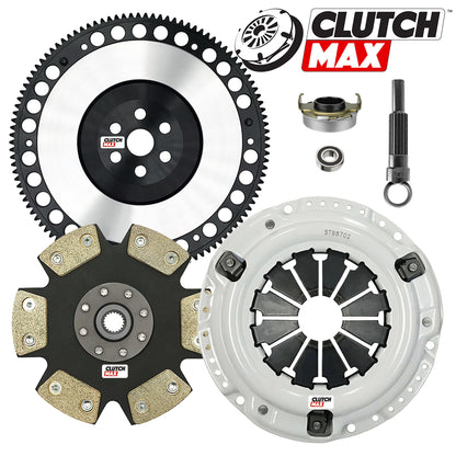 CLUTCHMAX  STAGE 4 CLUTCH KIT & PERFORMANCE CHROMOLY FLYWHEEL BUNDLE SET [CM08022HDDLSF-ST4]