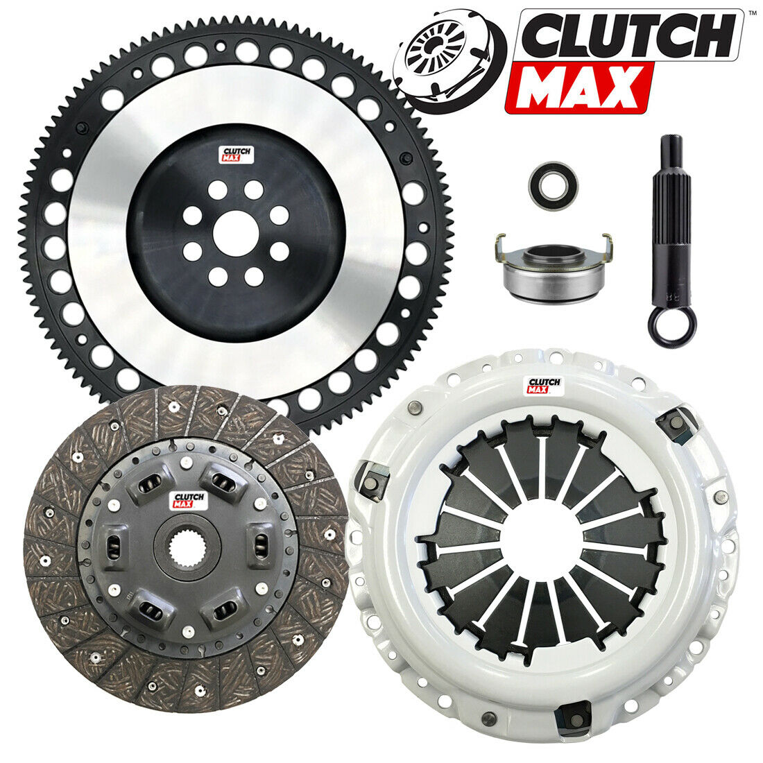 CLUTCHMAX STAGE 1 CLUTCH KIT & PERFORMANCE CHROMOLY FLYWHEEL BUNDLE SET [CM08026HDLSF-ST1]