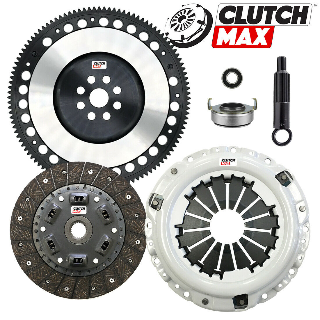 CLUTCHMAX STAGE 2 CLUTCH KIT & PERFORMANCE CHROMOLY FLYWHEEL BUNDLE SET [CM08026HDLSF-ST2]