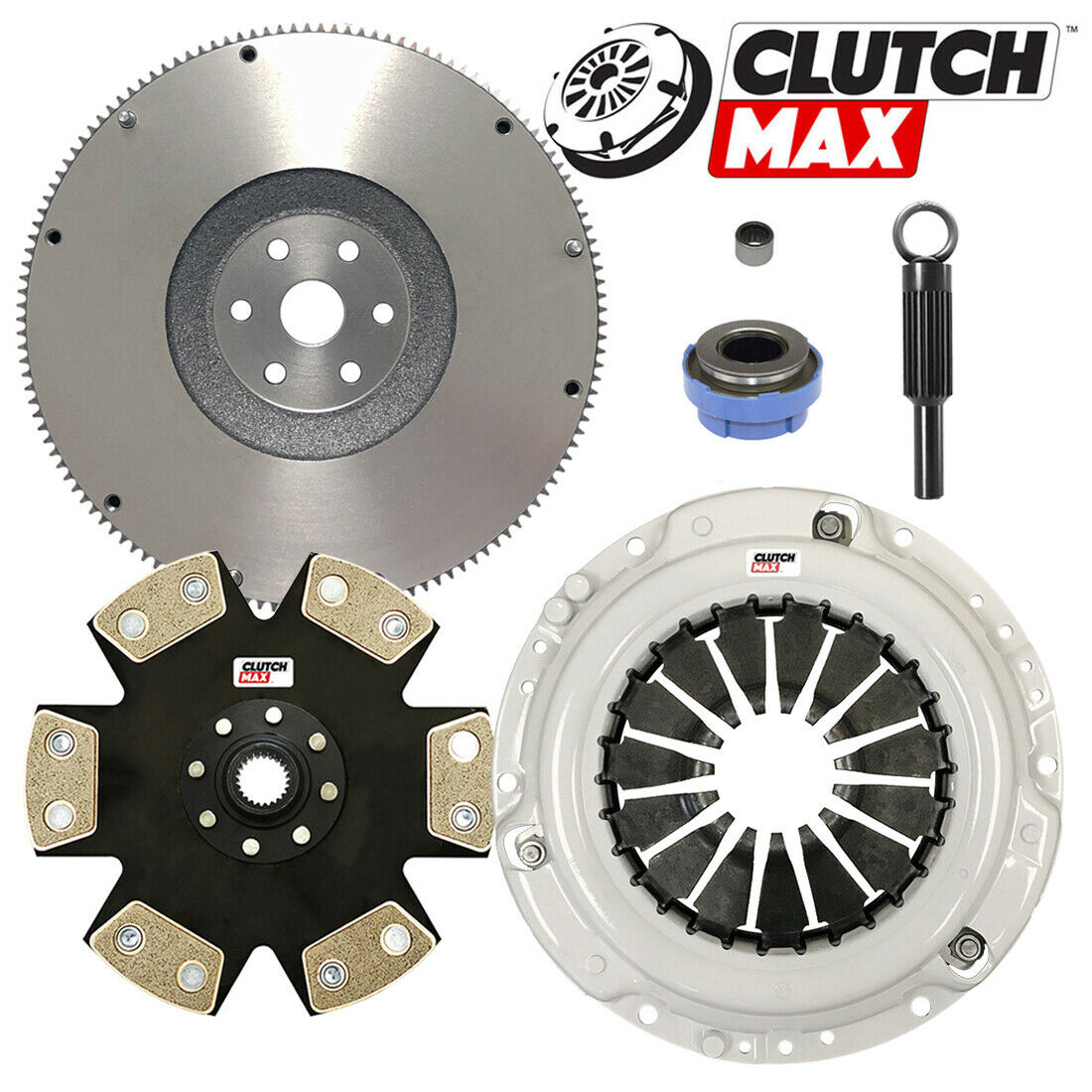 CLUTCHMAX  STAGE 4 CLUTCH KIT & FLYWHEEL BUNDLE SET [CM07141HDD+FW167760-ST4]