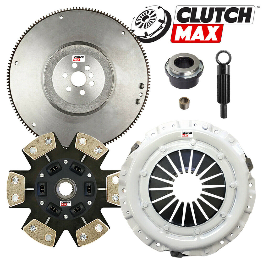 CLUTCHMAX  STAGE 3 CLUTCH KIT & FLYWHEEL BUNDLE SET [CM04155HDCFW-ST3]