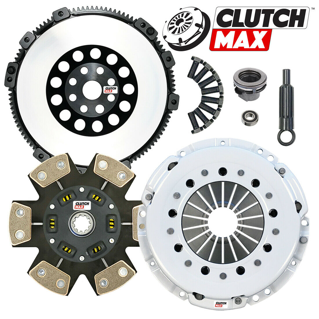 CLUTCHMAX STAGE 4 CLUTCH KIT+ PERFORMANCE CHROMOLY FLYWHEEL BUNDLE SET [CM03049HDCLSF-ST4]