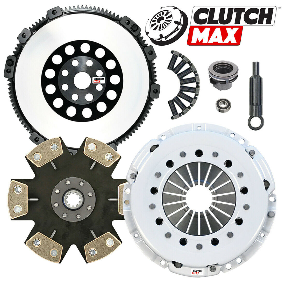 CLUTCHMAX STAGE 5 CLUTCH KIT+ PERFORMANCE CHROMOLY FLYWHEEL BUNDLE SET [CM03049HDDLSF-ST5]