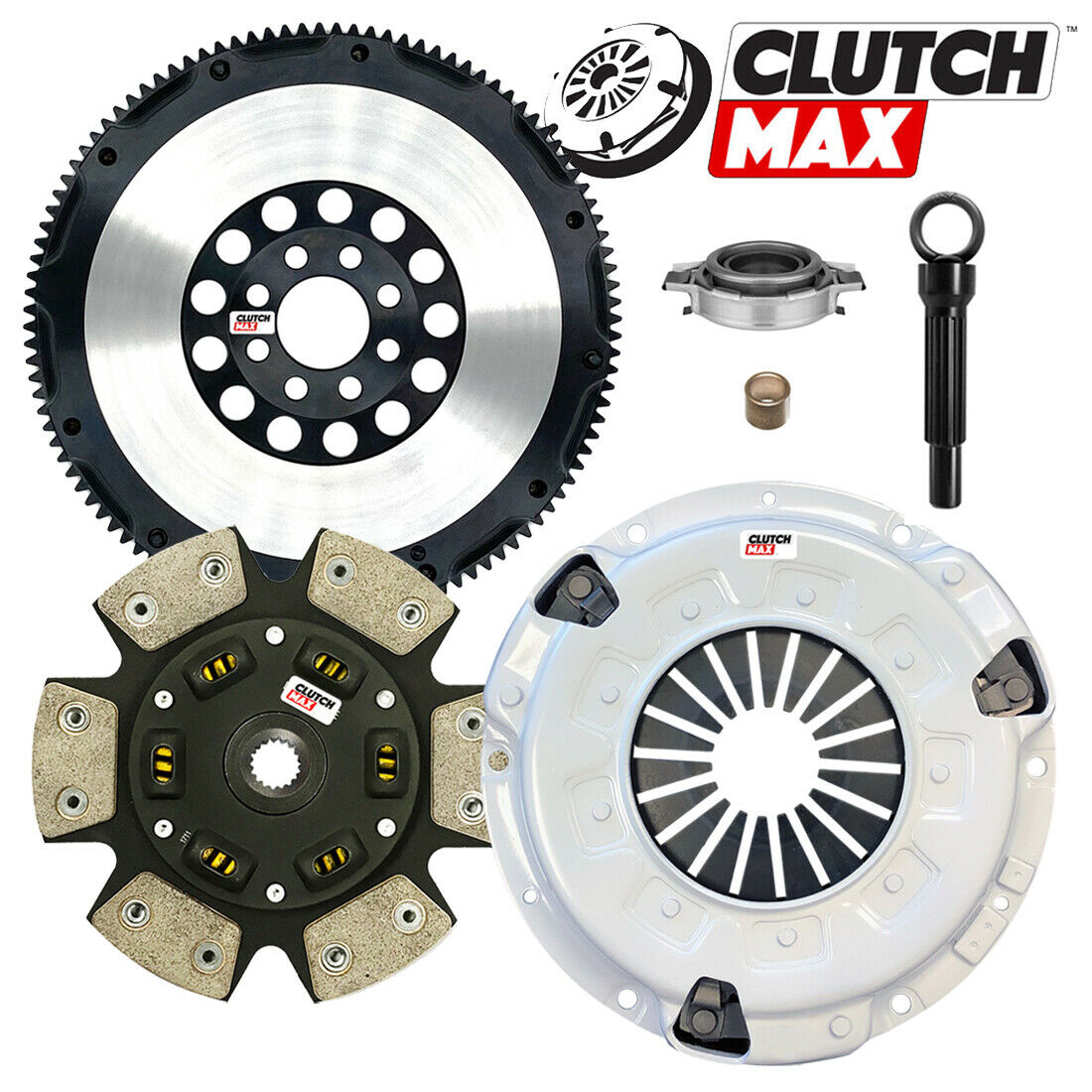 CLUTCHMAX STAGE 3 CLUTCH KIT & PERFORMANCE CHROMOLY FLYWHEEL BUNDLE SET [CM06057HDCLSF-ST3]