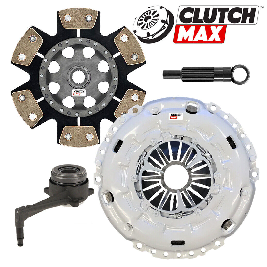 CLUTCHMAX  STAGE 4 CLUTCH KIT WITH SLAVE CYLINDER BUNDLE SET [CM17067HDDWS-ST4]