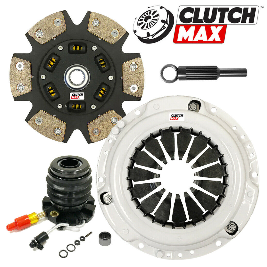 CLUTCHMAX  STAGE 3 CLUTCH KIT WITH SLAVE CYLINDER BUNDLE SET [CM07141HDCWS-ST3]