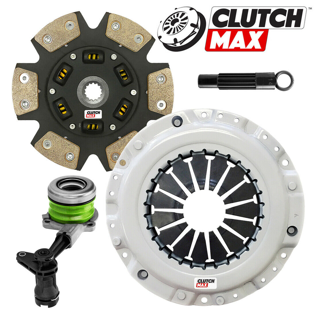 CLUTCHMAX  STAGE 3 CLUTCH KIT WITH SLAVE CYLINDER BUNDLE SET [CM04218HDCWS-ST3]