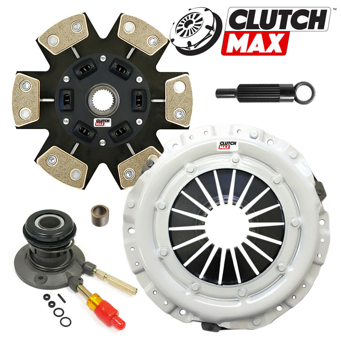 CLUTCHMAX  STAGE 3 CLUTCH KIT WITH SLAVE CYLINDER BUNDLE SET [CM04155HDCWS-ST3]