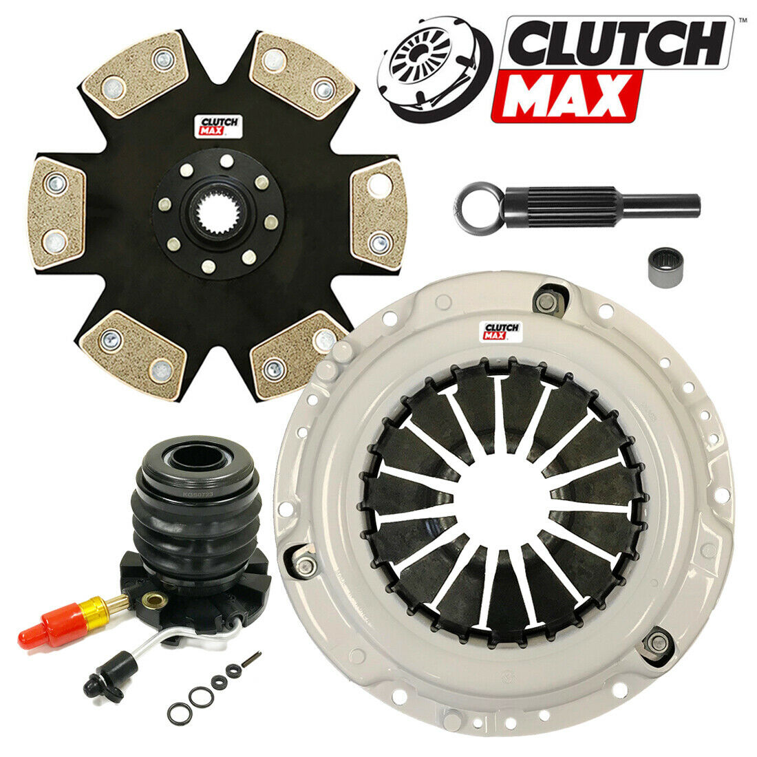 CLUTCHMAX  STAGE 4 CLUTCH KIT WITH SLAVE CYLINDER BUNDLE SET [CM07141HDDWS-ST4]